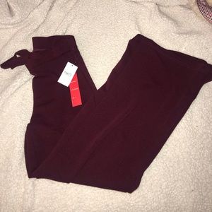 Burgundy Gypsy Pants